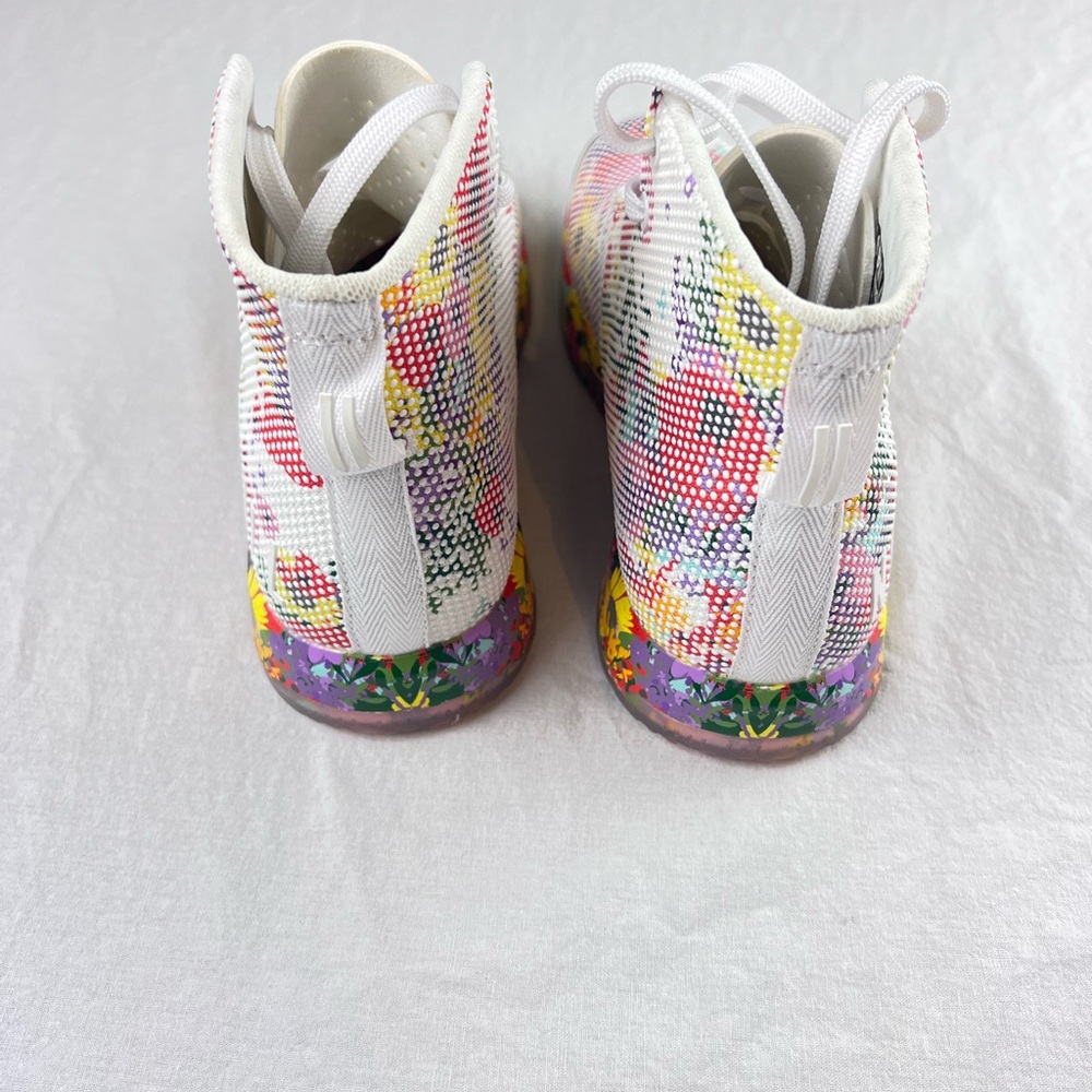 NoBull Women's Super Fabric Floral High Top Sz 7 + Floral Laces Sneaker Trainers - Picture 7 of 13